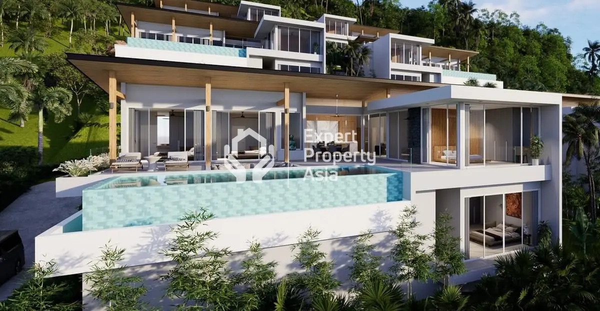 "Stunning Sea View Leasehold Villas: 3 & 4 Bedroom, Two Storey, Just 2 Minutes from the Beach!"