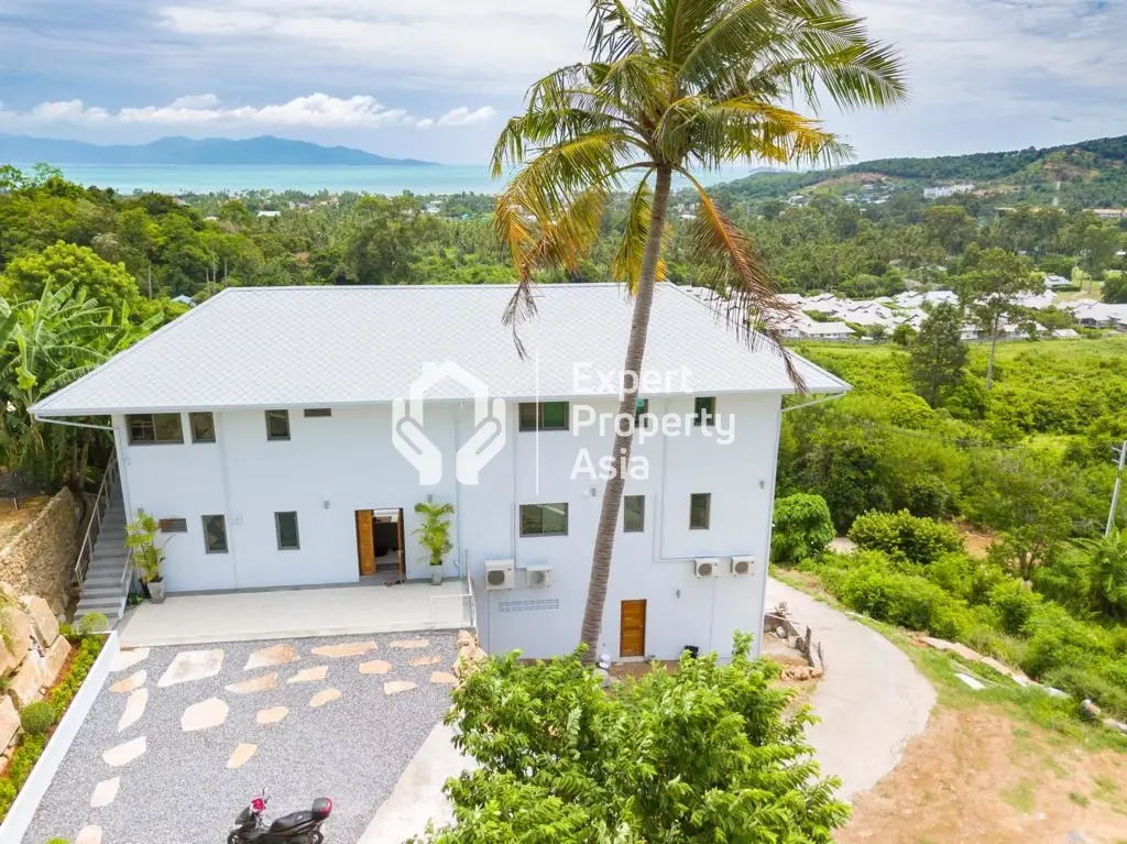 Magnifique villa de 5 chambres avec vue sur la mer à Bophut – Opportunité en pleine propriété !