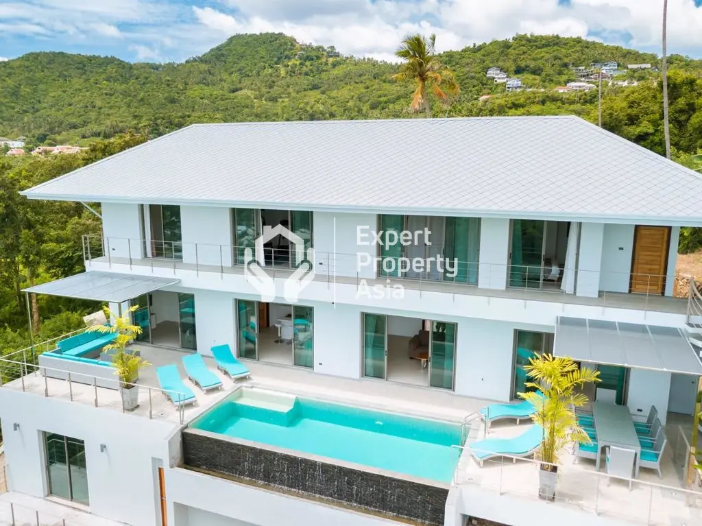 Magnifique villa de 5 chambres avec vue sur la mer à Bophut – Opportunité en pleine propriété !