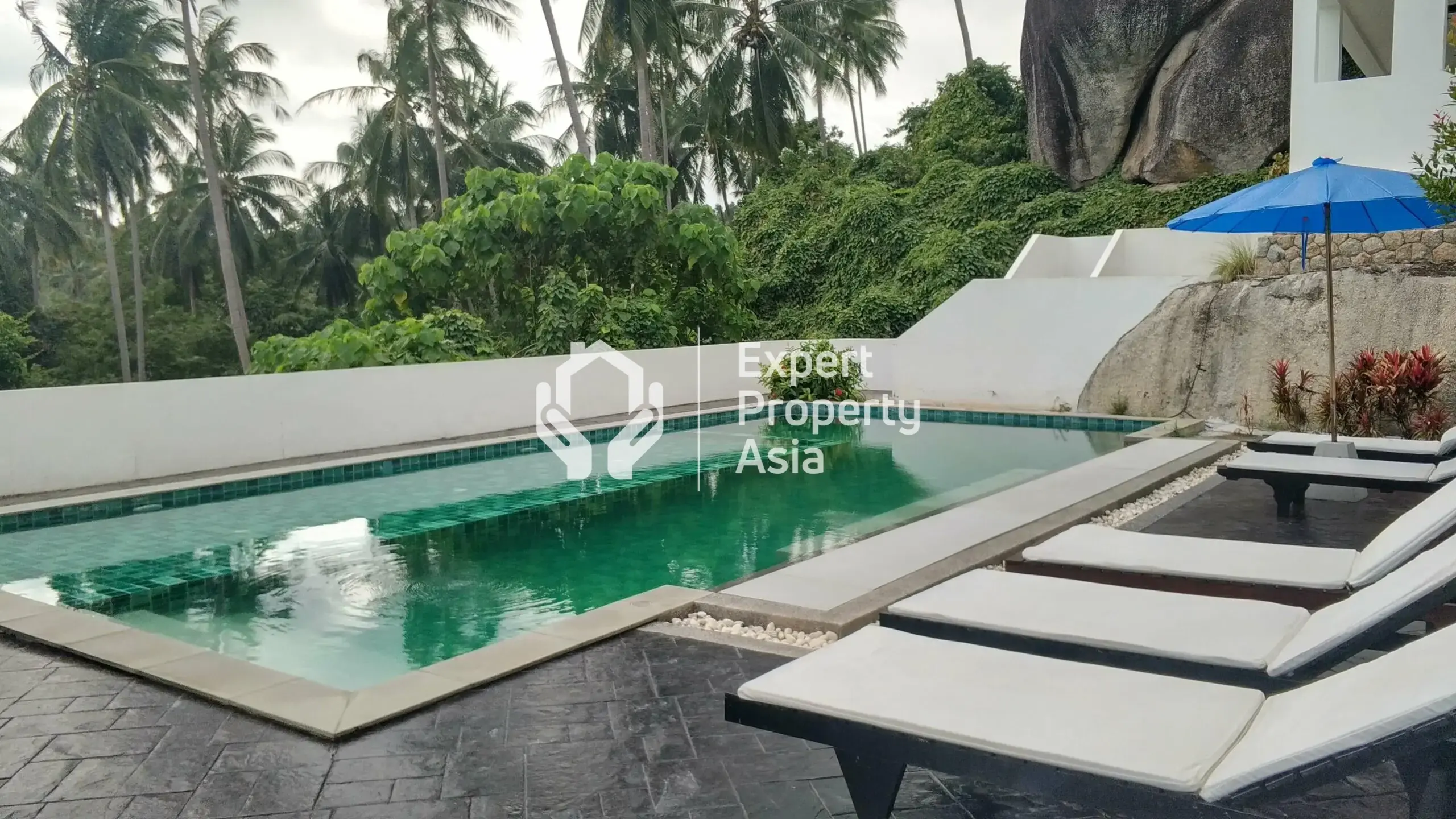 "Superbe Appartement de 2 Chambres avec Vue sur Mer à Vendre – Propriété Libre à Lamai, Koh Samui"