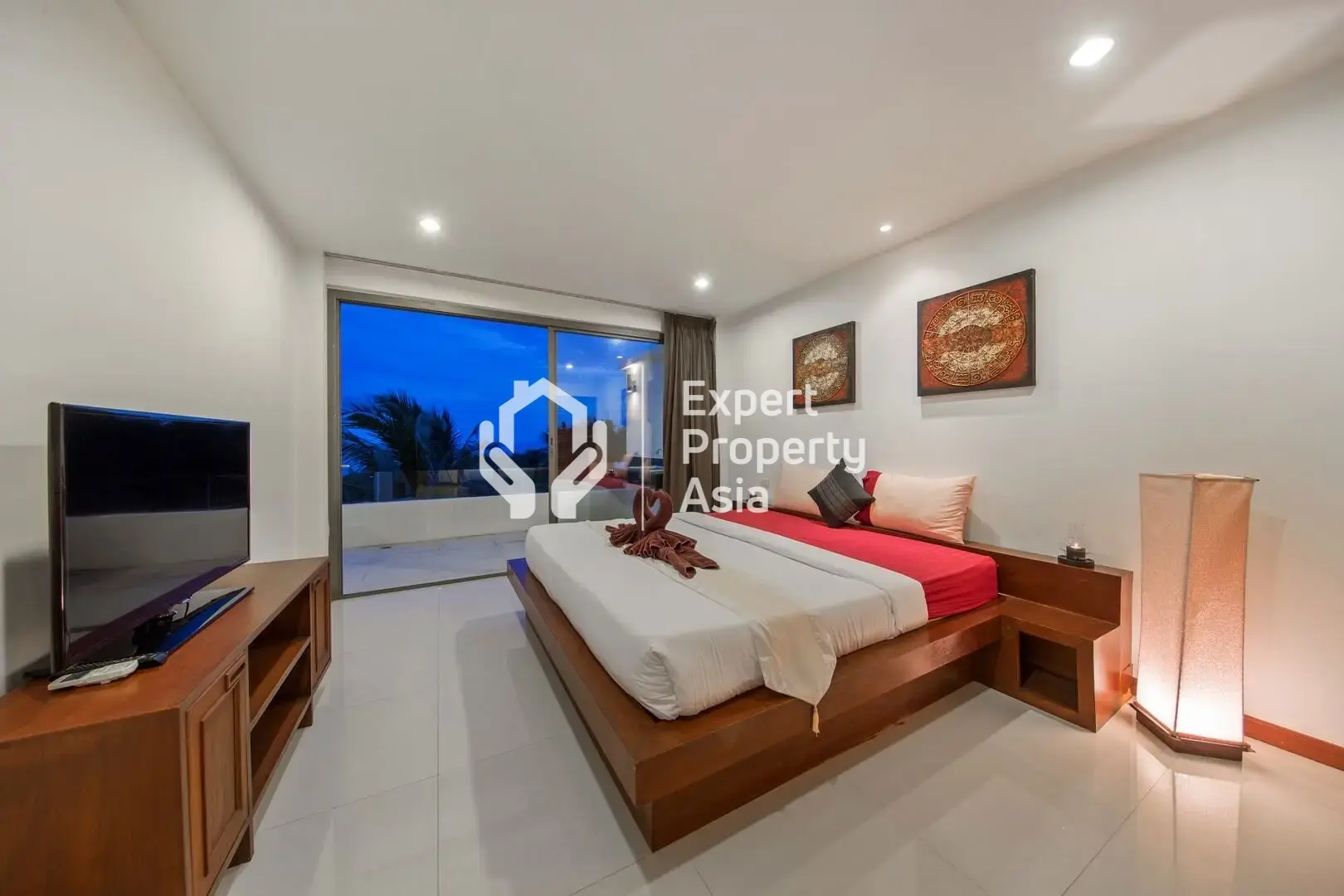 "Superbe Appartement de 2 Chambres avec Vue sur Mer à Vendre – Propriété Libre à Lamai, Koh Samui"