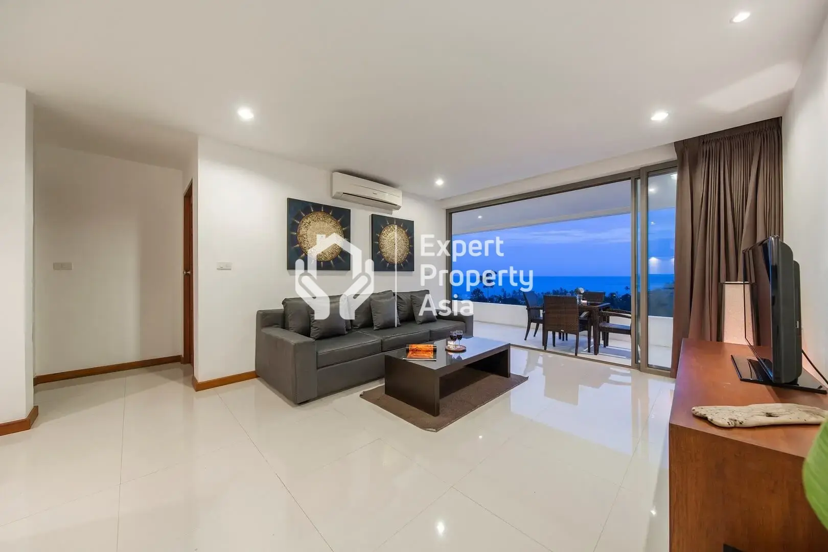 "Superbe appartement d'une chambre avec vue sur la mer à vendre – en pleine propriété à Lamai, Koh Samui"