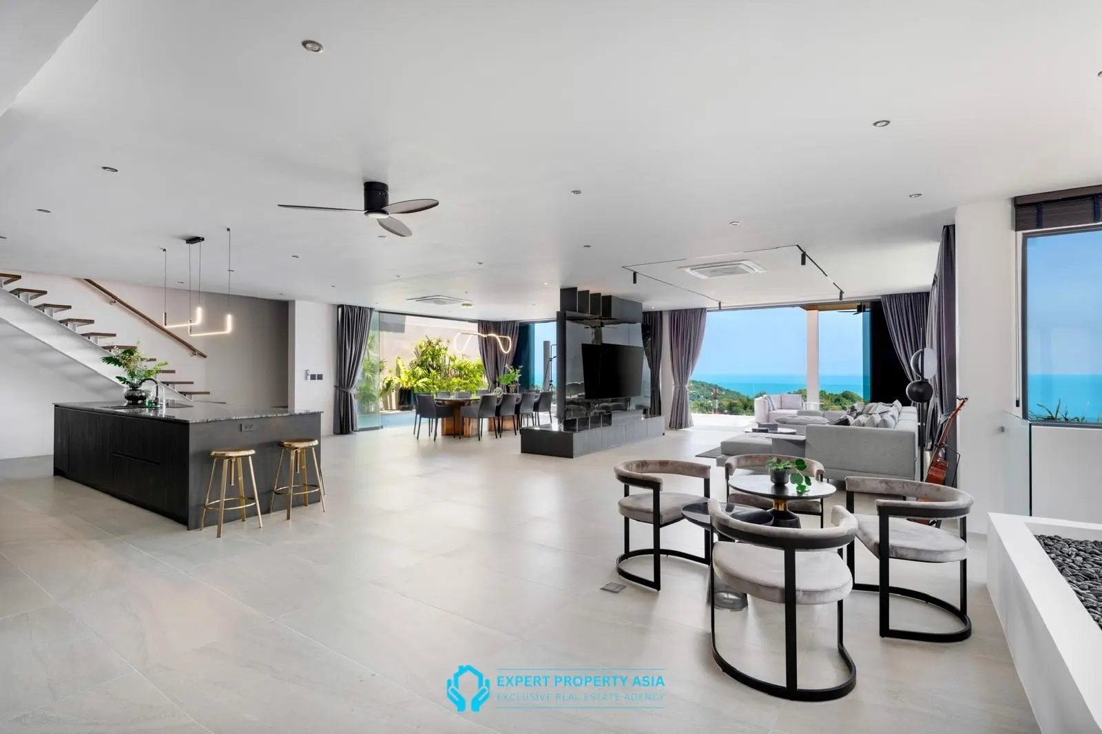 Exclusive 5-Bedroom Sea View Villa in Choeng Mon – Luxury, Privacy & Prime Location