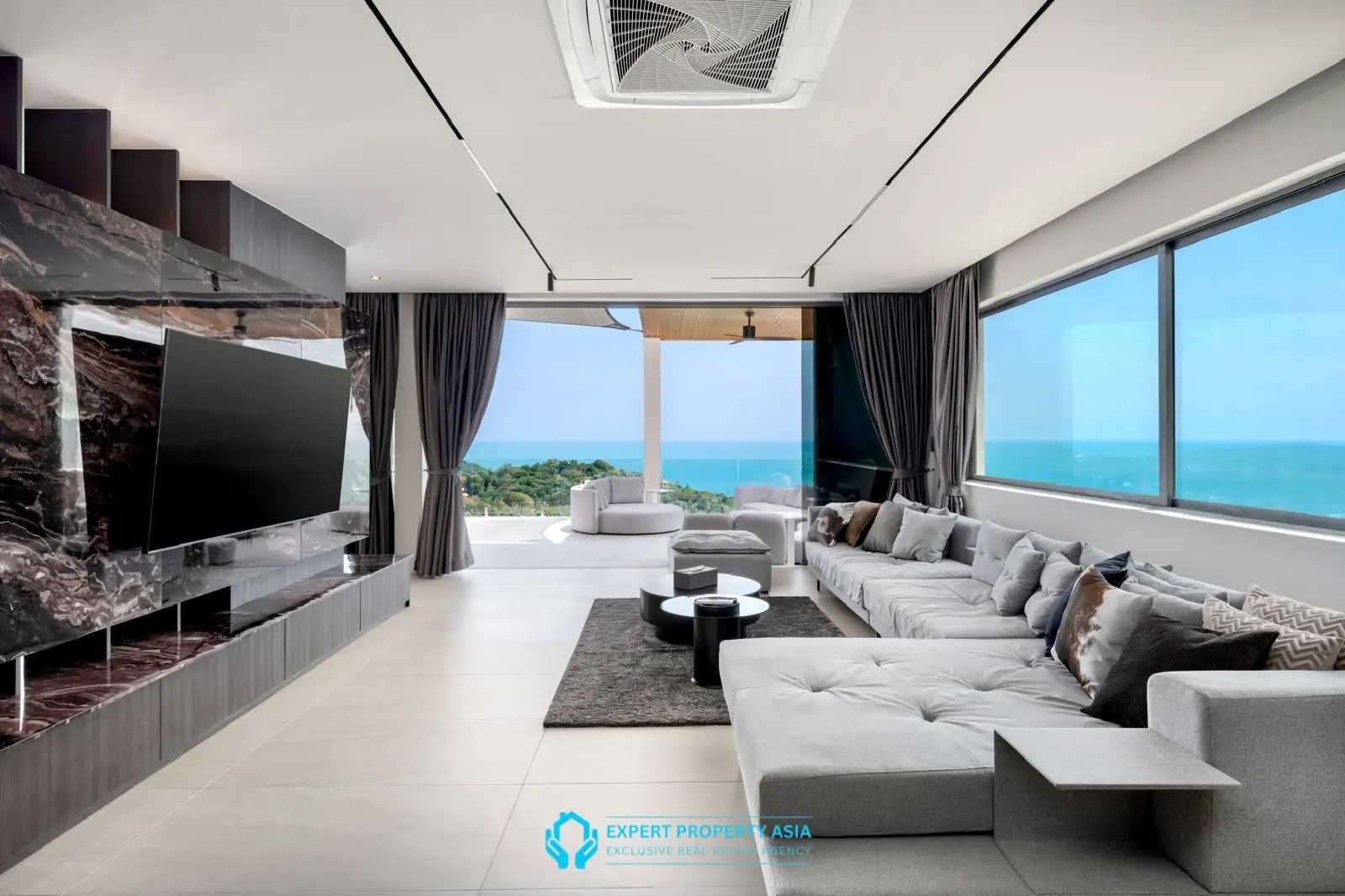 Exclusive 5-Bedroom Sea View Villa in Choeng Mon – Luxury, Privacy & Prime Location