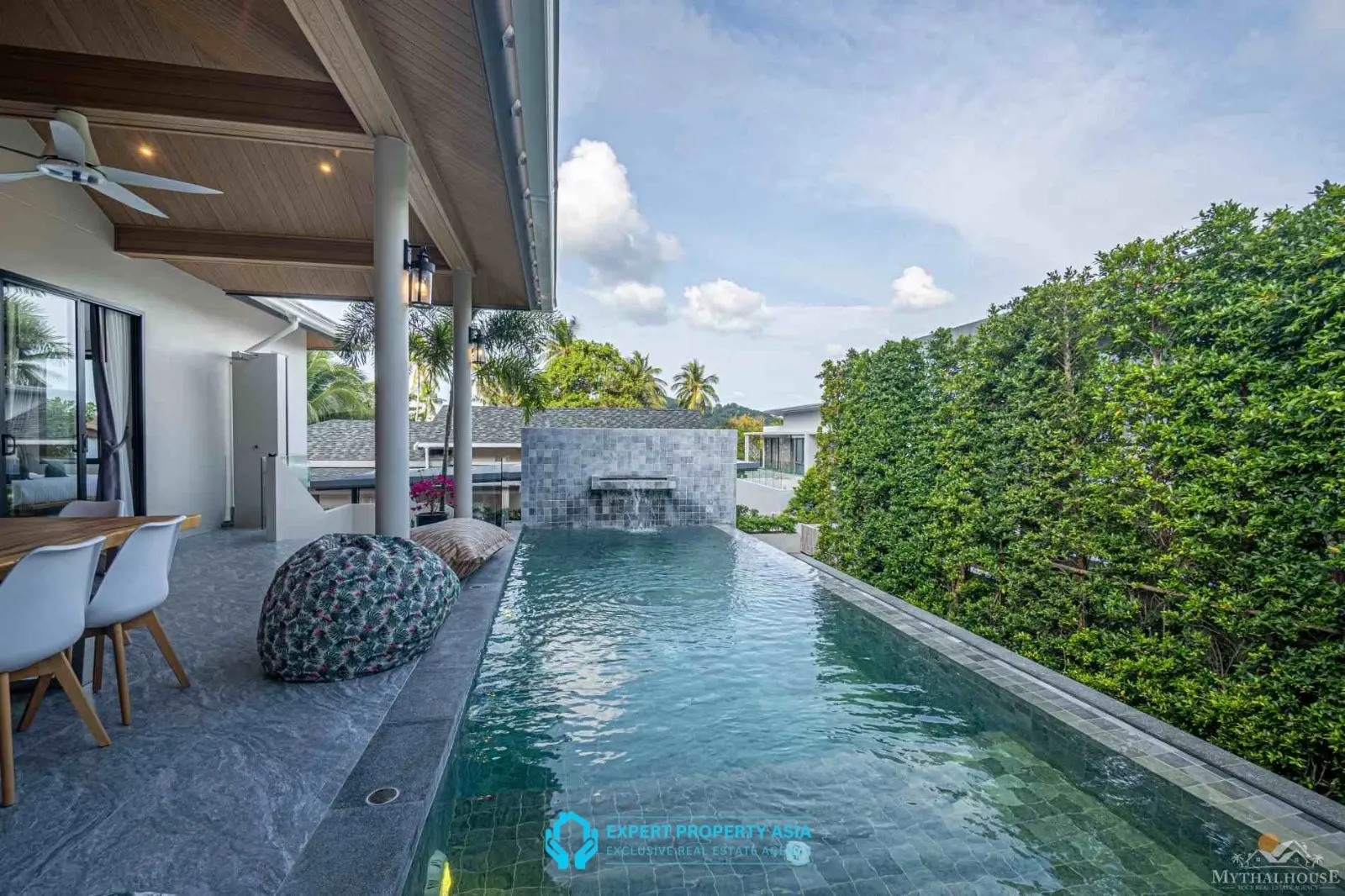 Stylish 3-Bedroom Pool Villa in Bophut – Modern Living in a Peaceful Hillside Setting