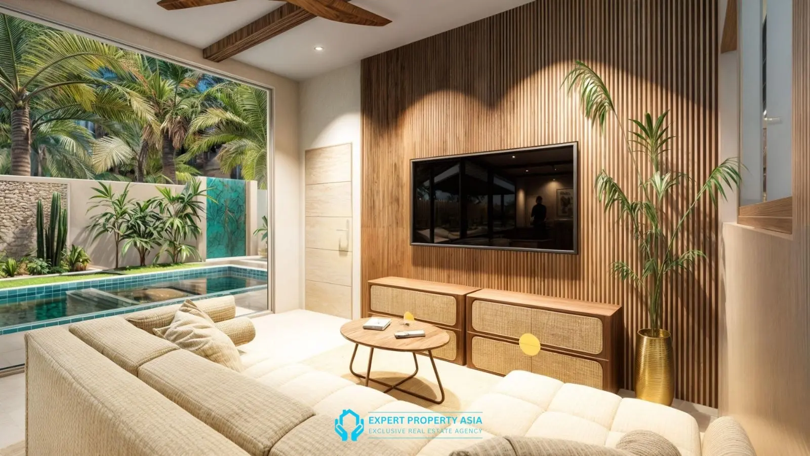 Modern 3-Bedroom Pool Villa for Sale in Peaceful Maenam – Leasehold 6.9M THB