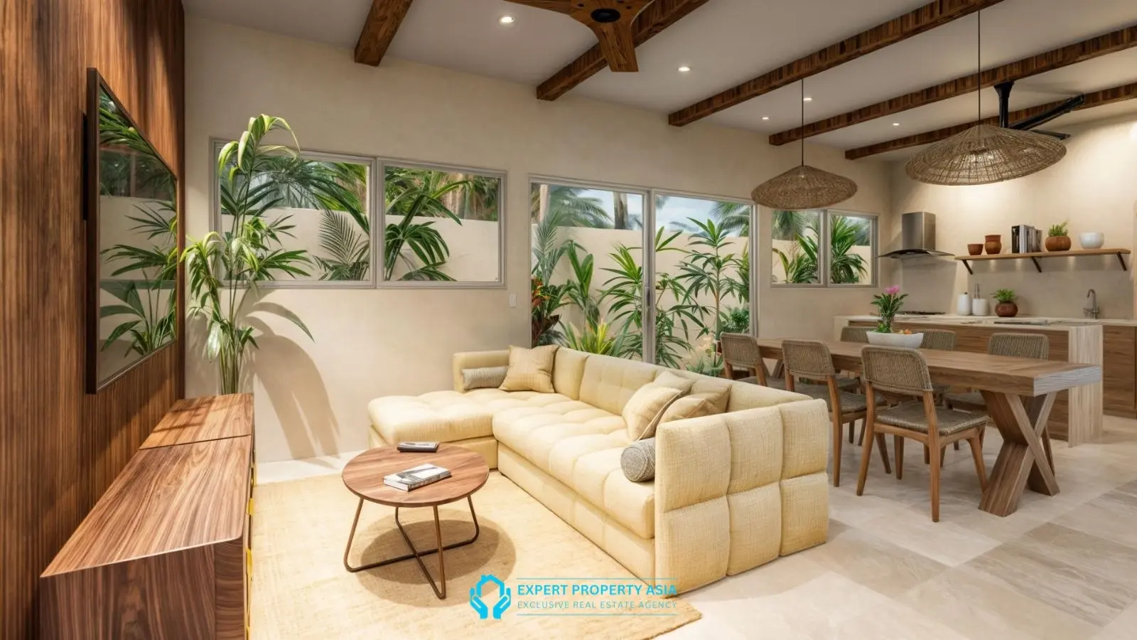 Modern 3-Bedroom Pool Villa for Sale in Peaceful Maenam – Leasehold 6.9M THB