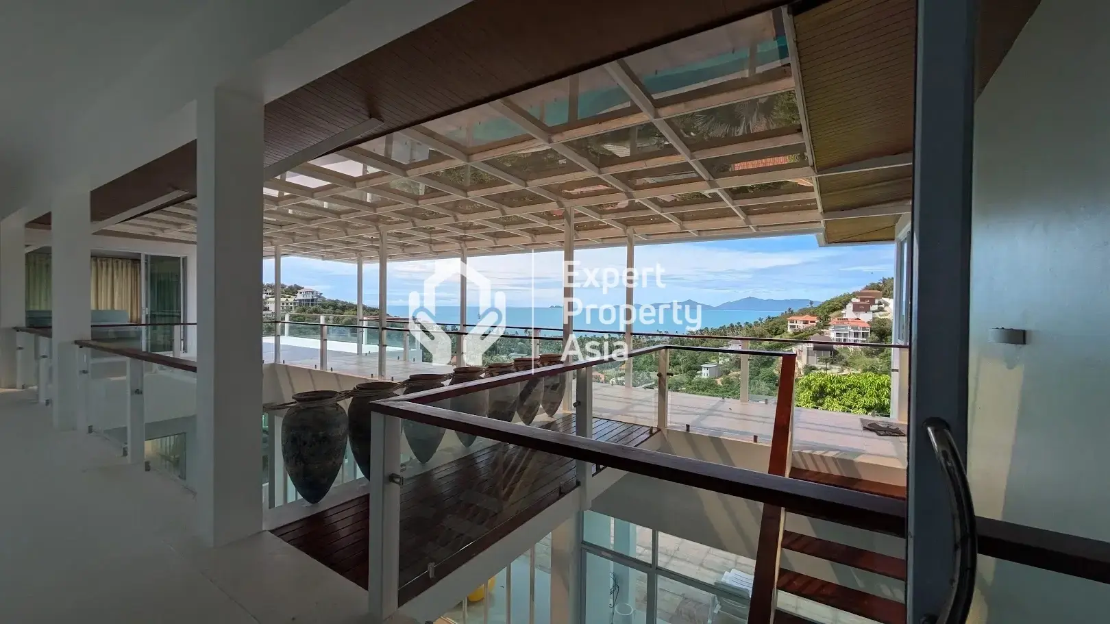 À vendre : Luxueuse villa de 6 chambres avec vue imprenable sur la mer, Bang Por, Koh Samui