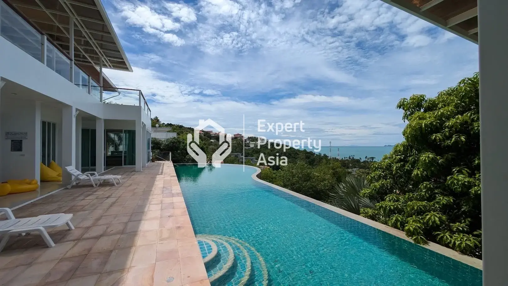 À vendre : Luxueuse villa de 6 chambres avec vue imprenable sur la mer, Bang Por, Koh Samui