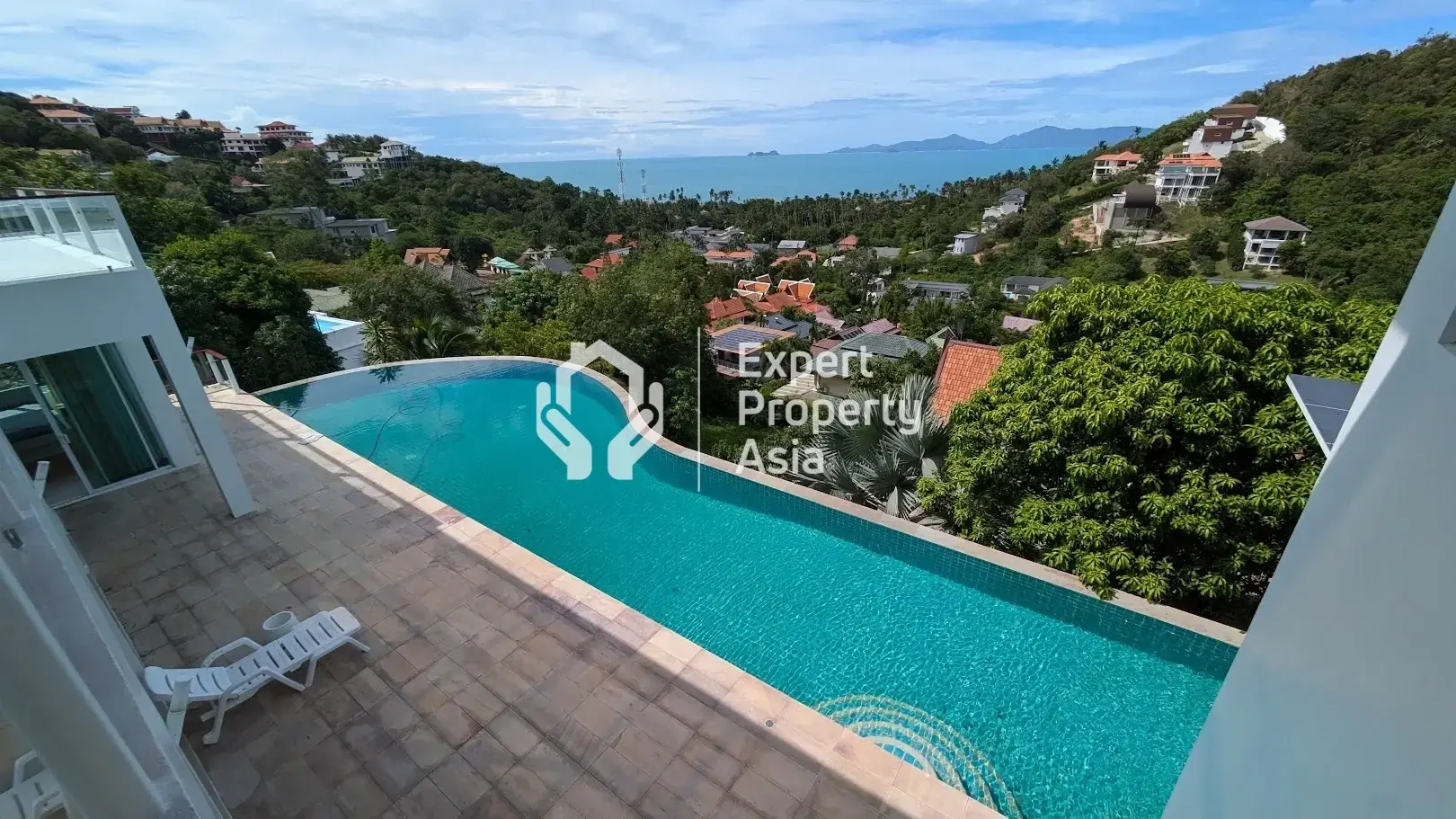 À vendre : Luxueuse villa de 6 chambres avec vue imprenable sur la mer, Bang Por, Koh Samui