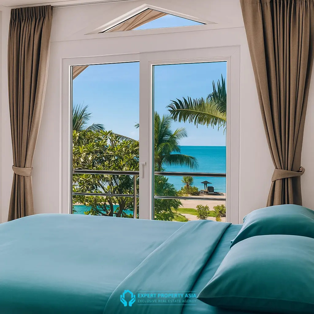 "Exclusive Luxury Beachfront Villa – Just 50 Meters from the Sea in Koh Samui"