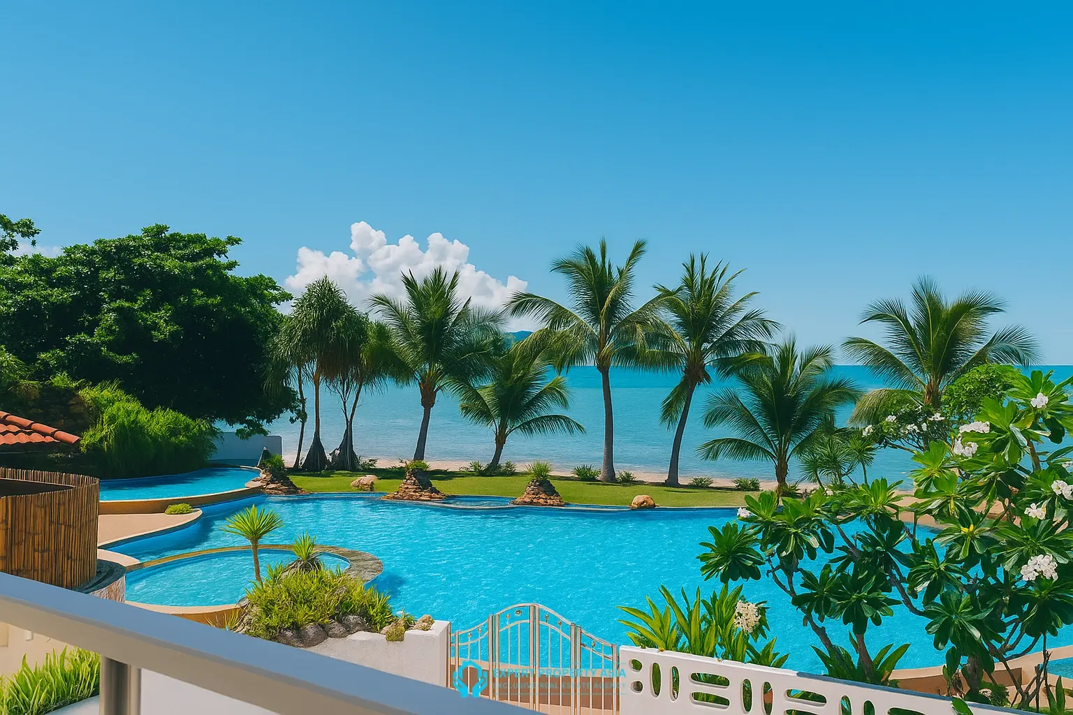 "Exclusive Luxury Beachfront Villa – Just 50 Meters from the Sea in Koh Samui"