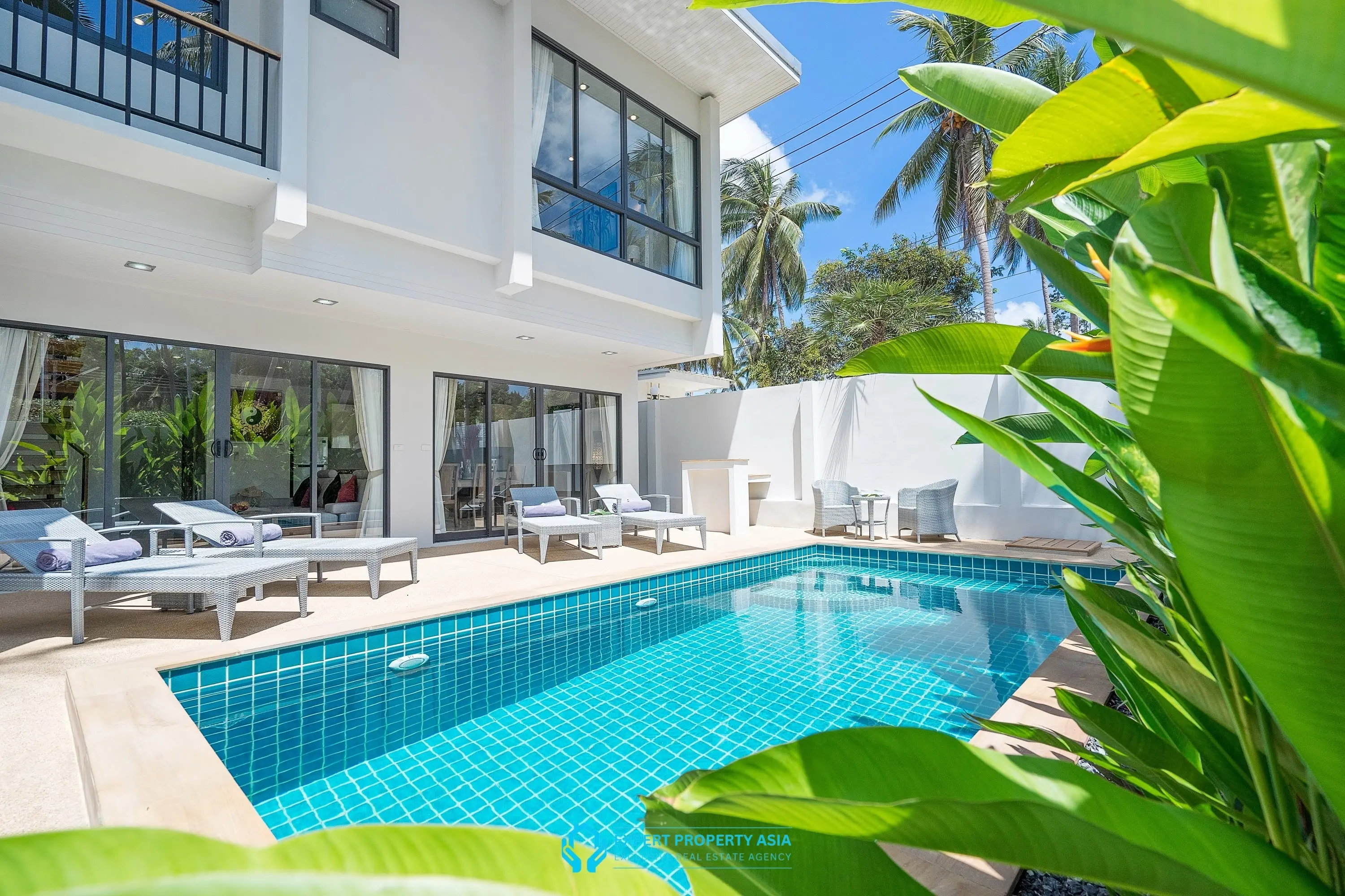 Modern 3-Bedroom Pool Villa for Long-Term Rent | Prime Plai Laem | Pet-Friendly – 85K THB/Month