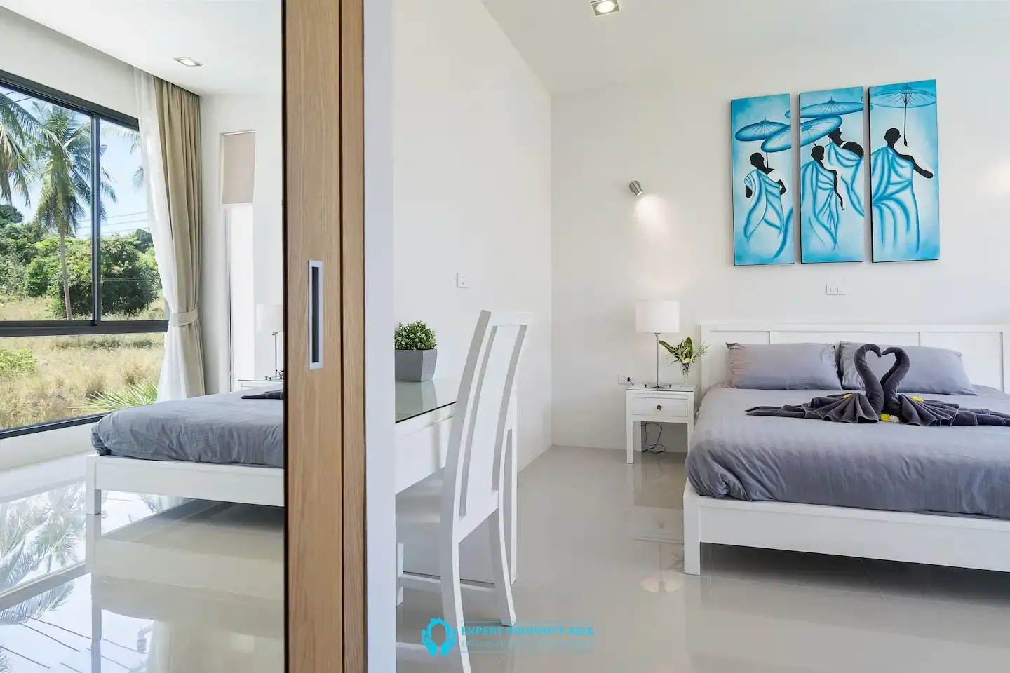 Modern 3-Bedroom Pool Villa for Long-Term Rent | Prime Plai Laem | Pet-Friendly – 85K THB/Month