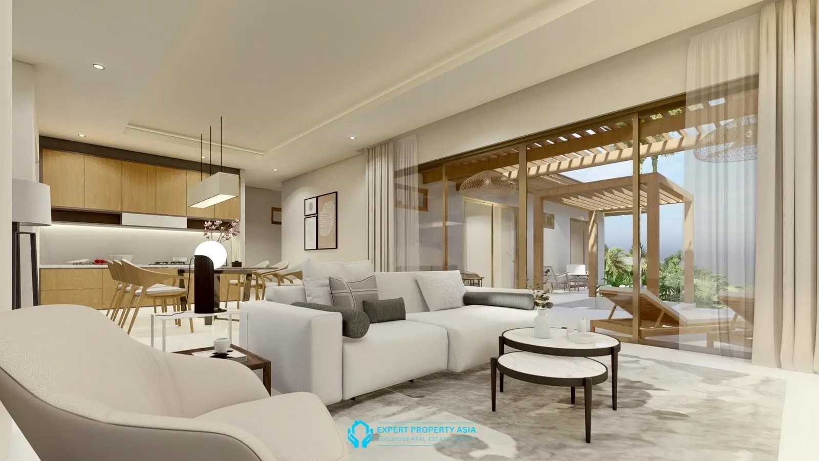Off-Plan Tropical Villa with Large Garden Plot – Prime Bophut Location