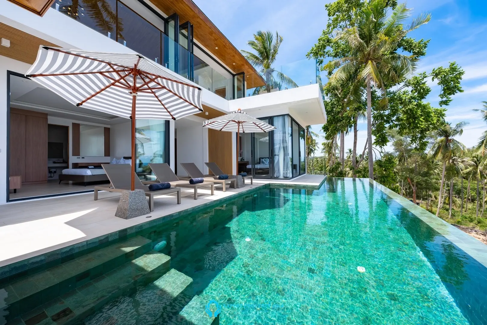 Panoramic Sea View Villas with Private Pools | North Koh Samui’s Golf Town