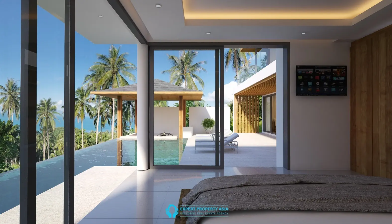 Panoramic Sea View Villas with Private Pools | North Koh Samui’s Golf Town