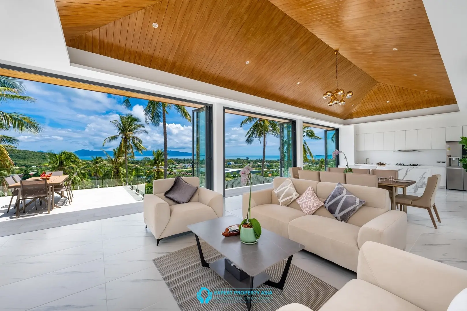 Panoramic Sea View Villas with Private Pools | North Koh Samui’s Golf Town