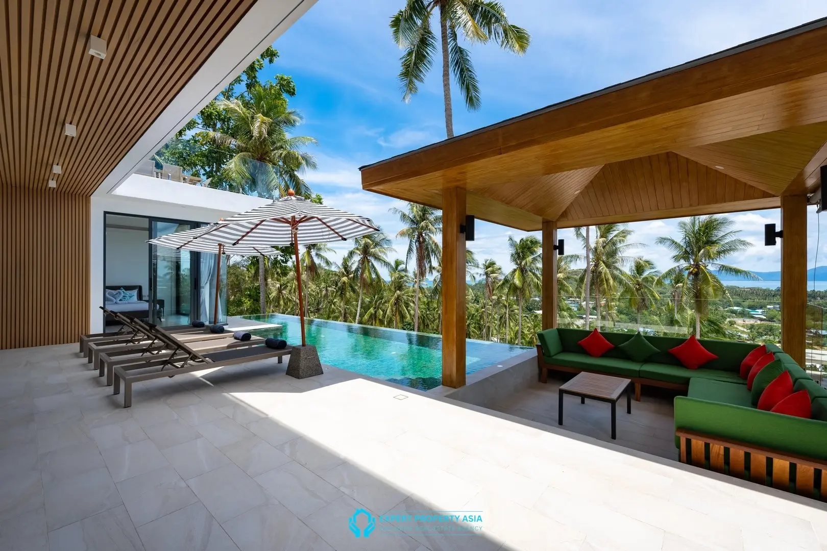 Panoramic Sea View Villas with Private Pools | North Koh Samui’s Golf Town