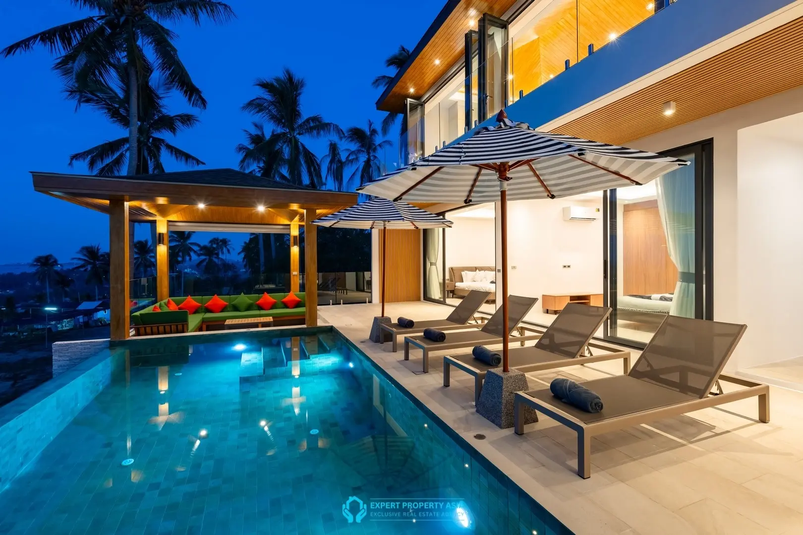 Panoramic Sea View Villas with Private Pools | North Koh Samui’s Golf Town