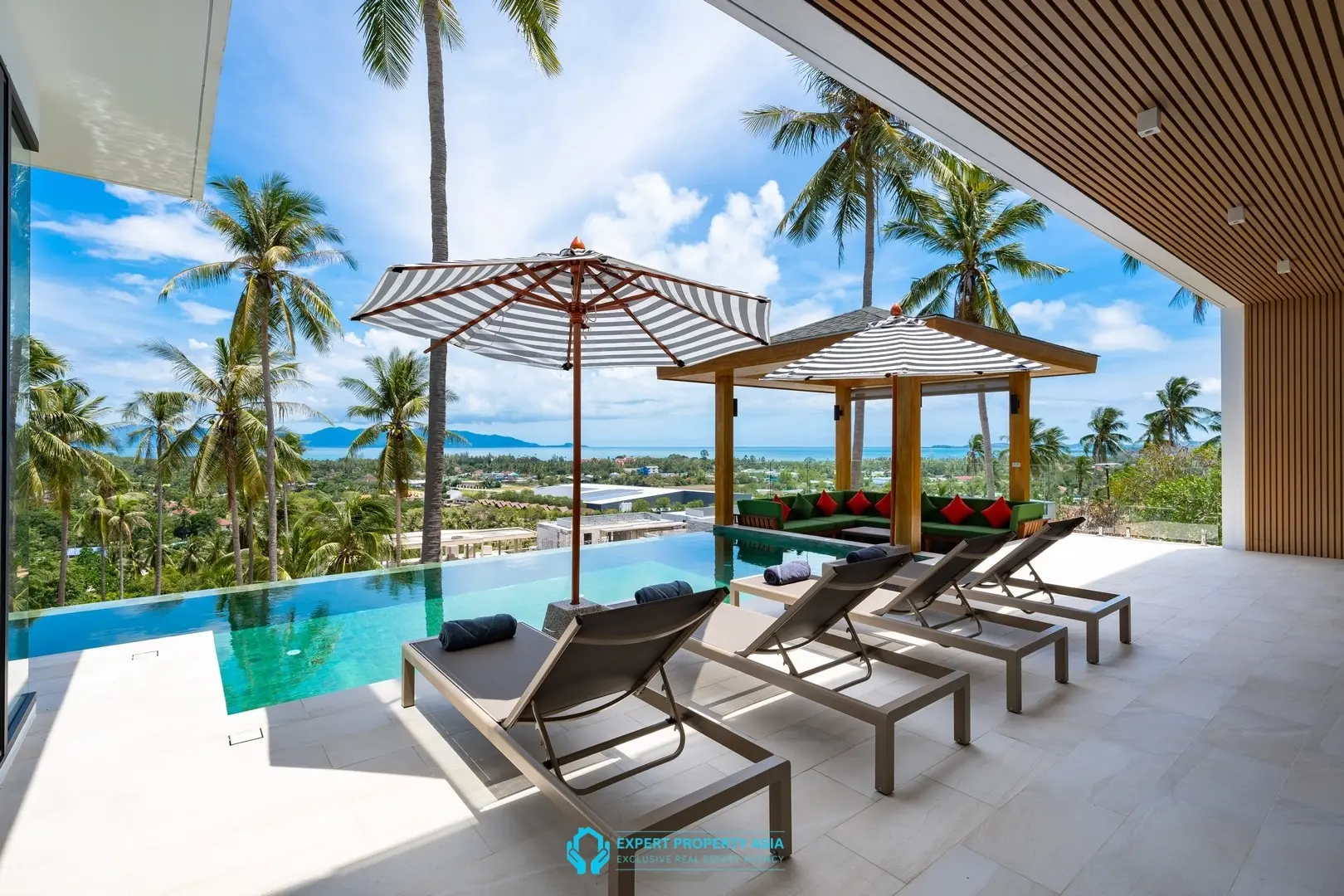 Panoramic Sea View Villas with Private Pools | North Koh Samui’s Golf Town