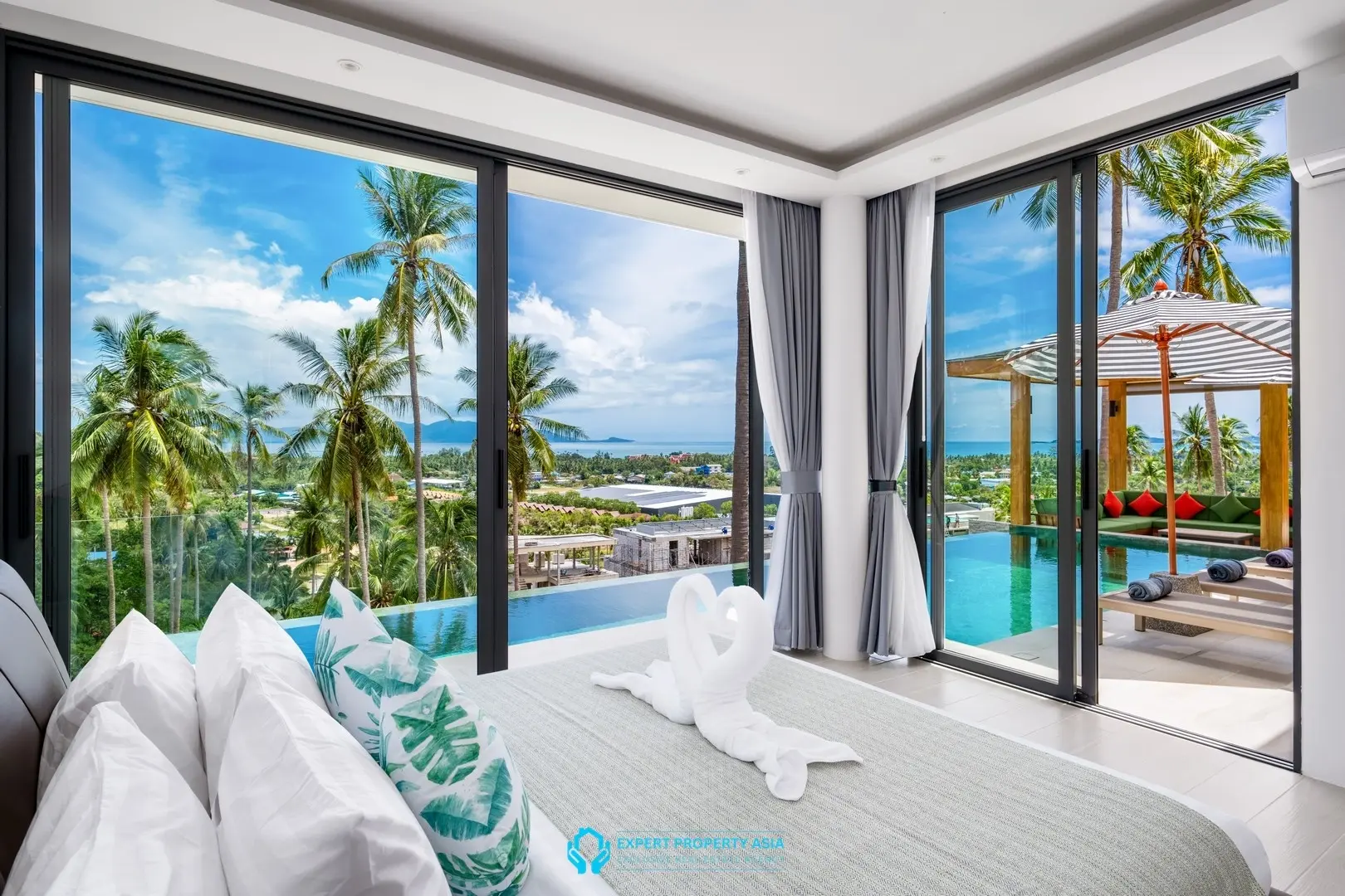Panoramic Sea View Villas with Private Pools | North Koh Samui’s Golf Town