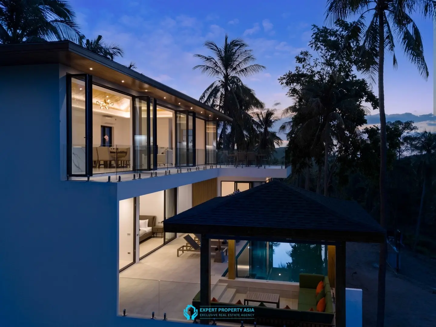 Panoramic Sea View Villas with Private Pools | North Koh Samui’s Golf Town