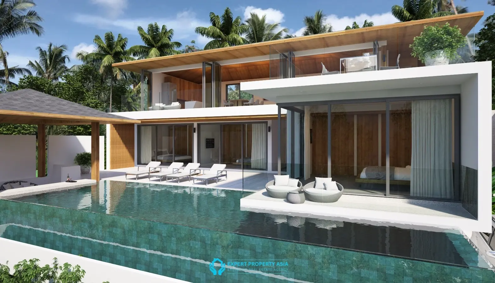 Panoramic Sea View Villas with Private Pools | North Koh Samui’s Golf Town