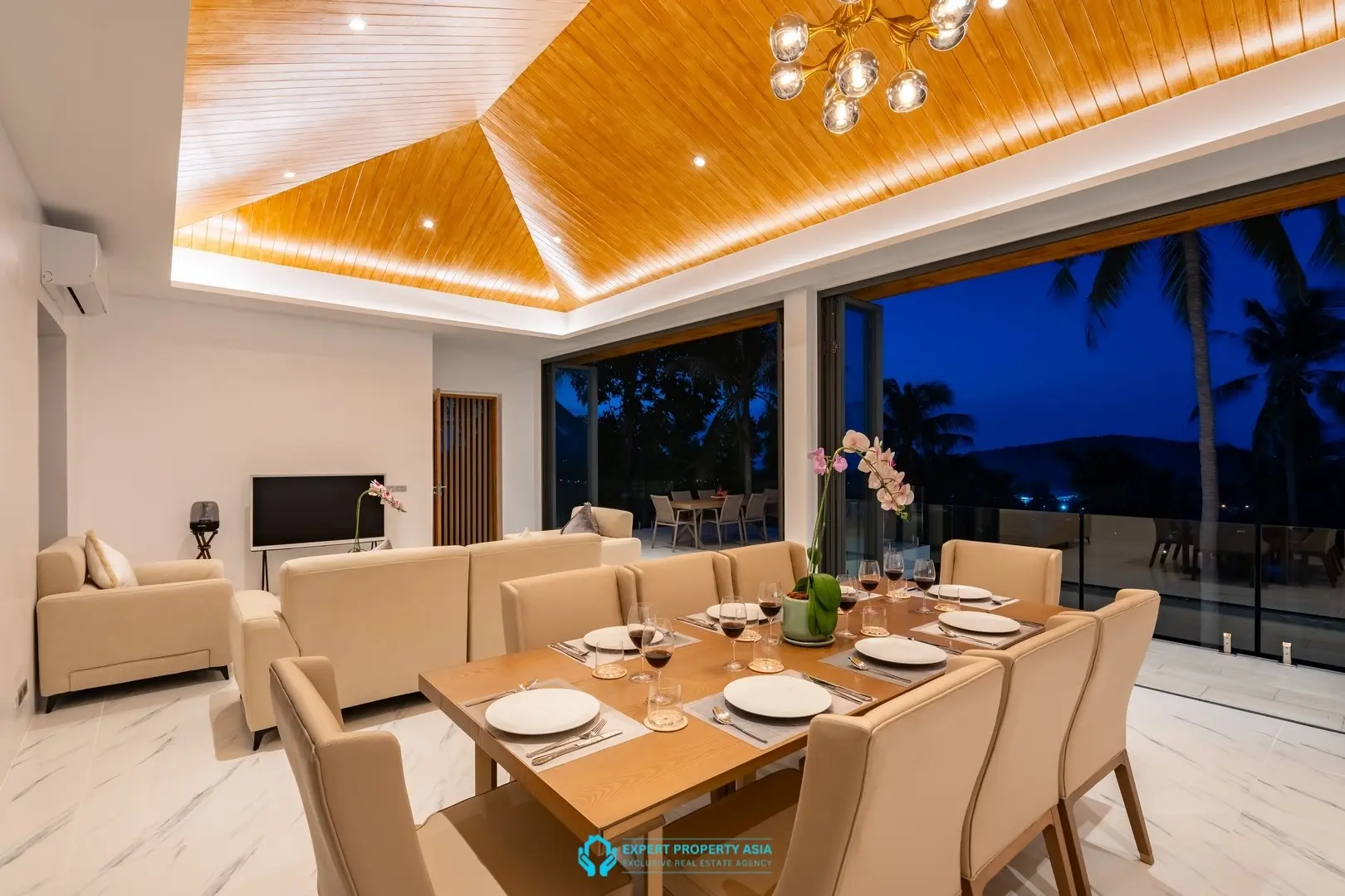 Panoramic Sea View Villas with Private Pools | North Koh Samui’s Golf Town