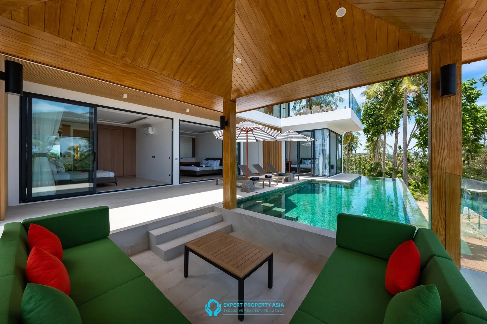 Panoramic Sea View Villas with Private Pools | North Koh Samui’s Golf Town