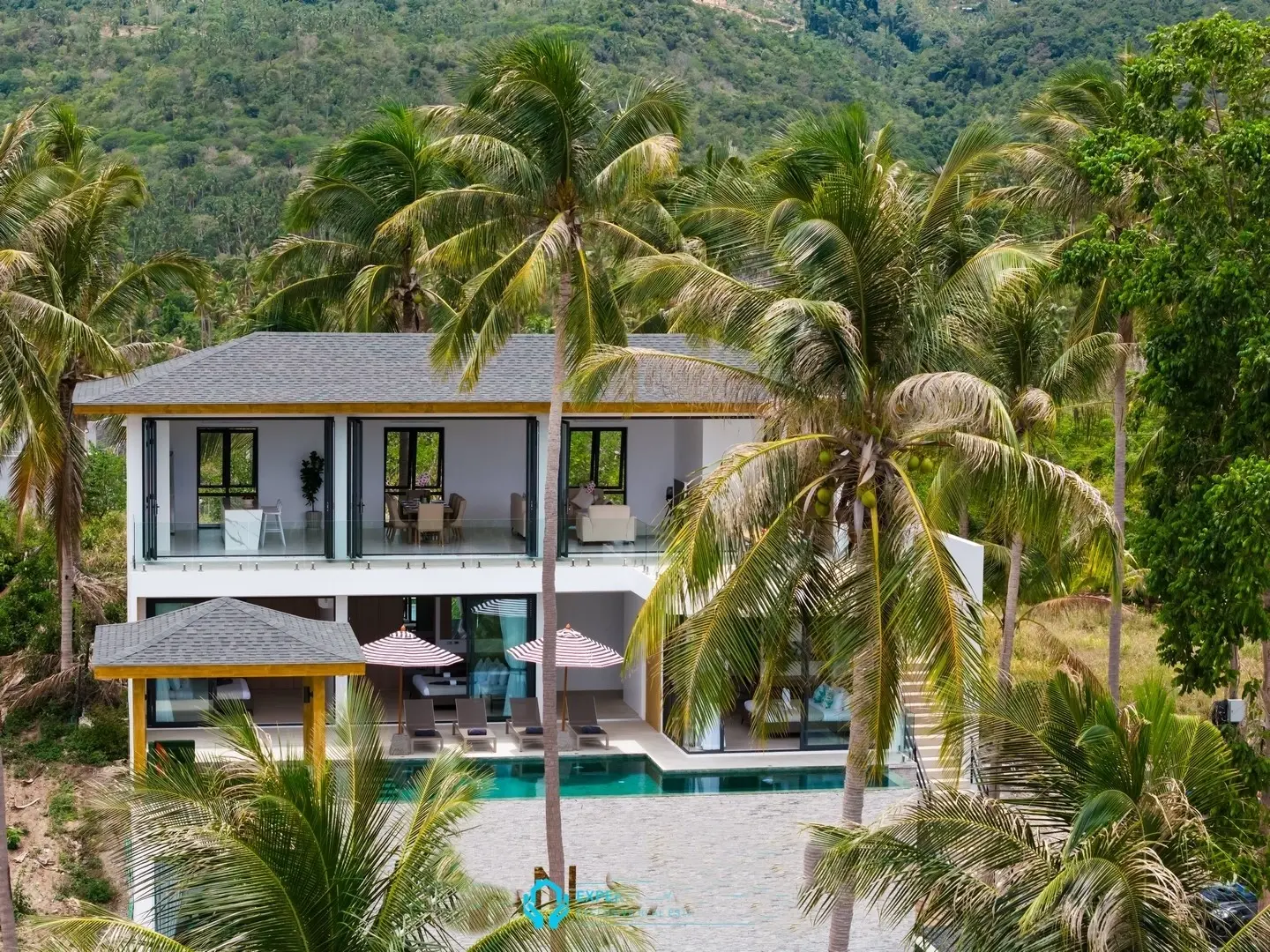 Panoramic Sea View Villas with Private Pools | North Koh Samui’s Golf Town