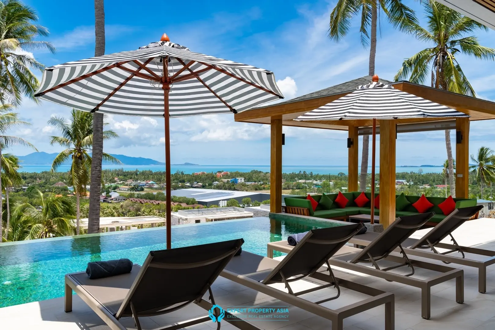 Panoramic Sea View Villas with Private Pools | North Koh Samui’s Golf Town