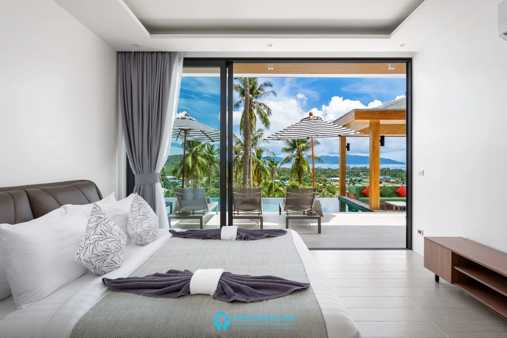 Panoramic Sea View Villas with Private Pools | North Koh Samui’s Golf Town