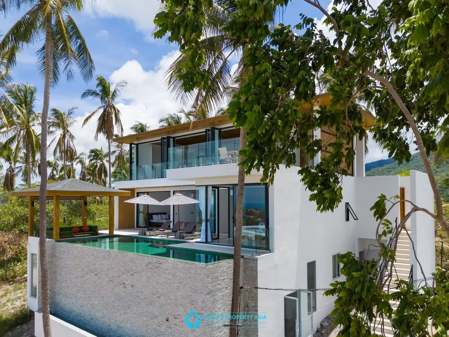 Panoramic Sea View Villas with Private Pools | North Koh Samui’s Golf Town