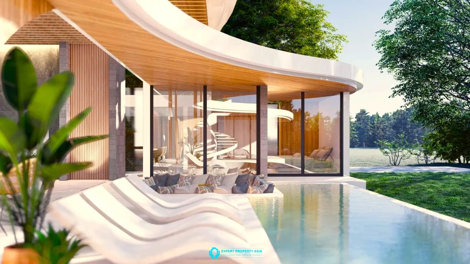 Luxury 3-Bedroom Pool Villa Steps from Laem Sor Beach – Private, Peaceful, Fully Furnished