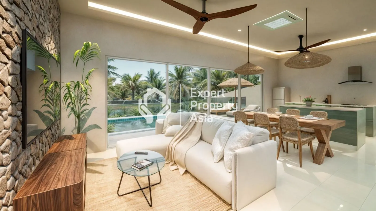 "Stunning 3-Bedroom Freehold Villa with Jungle Views & Private Pool in Koh Samui"