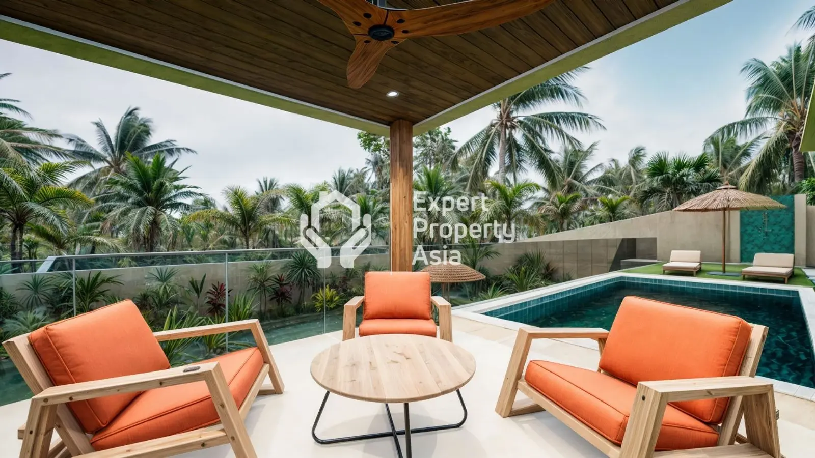 "Stunning 3-Bedroom Freehold Villa with Jungle Views & Private Pool in Koh Samui"