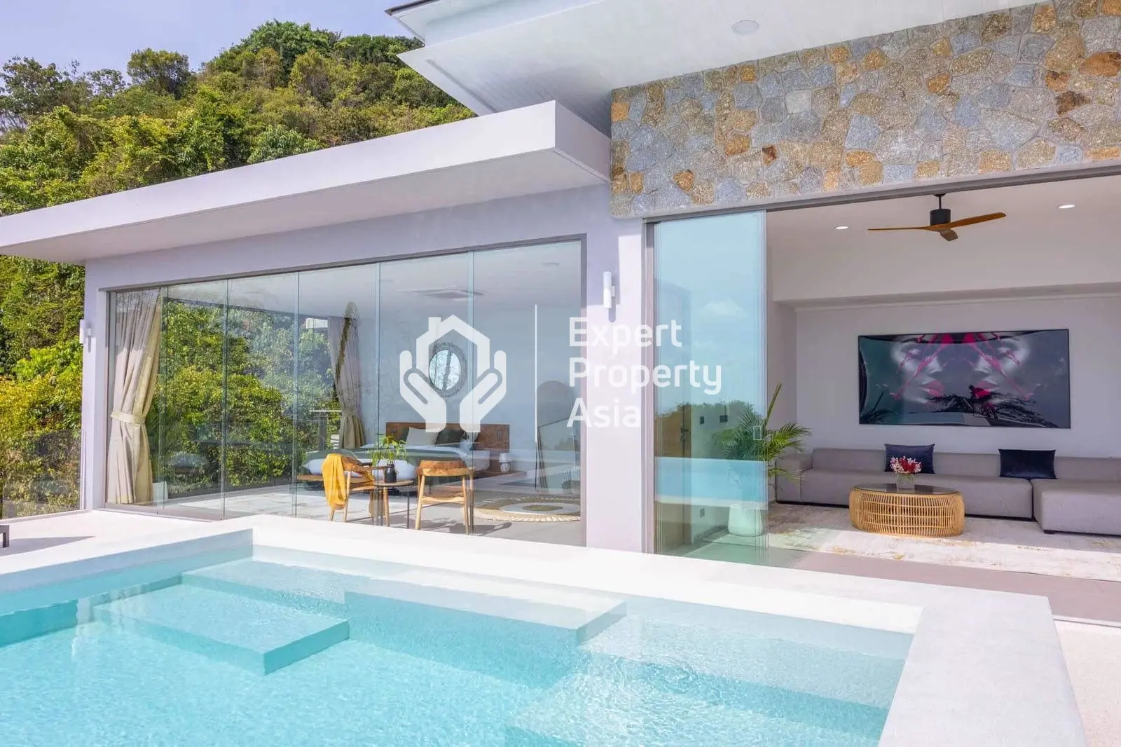 Stunning 5-Bedroom Private Villa for Long-Term Rent in Chaweng Noi, Koh Samui