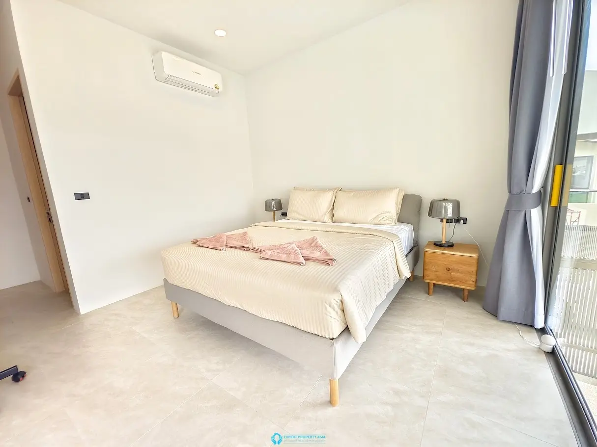 Modern 3-Bedroom Villa with Pool, Garden & Parking – Long-Term in Maenam