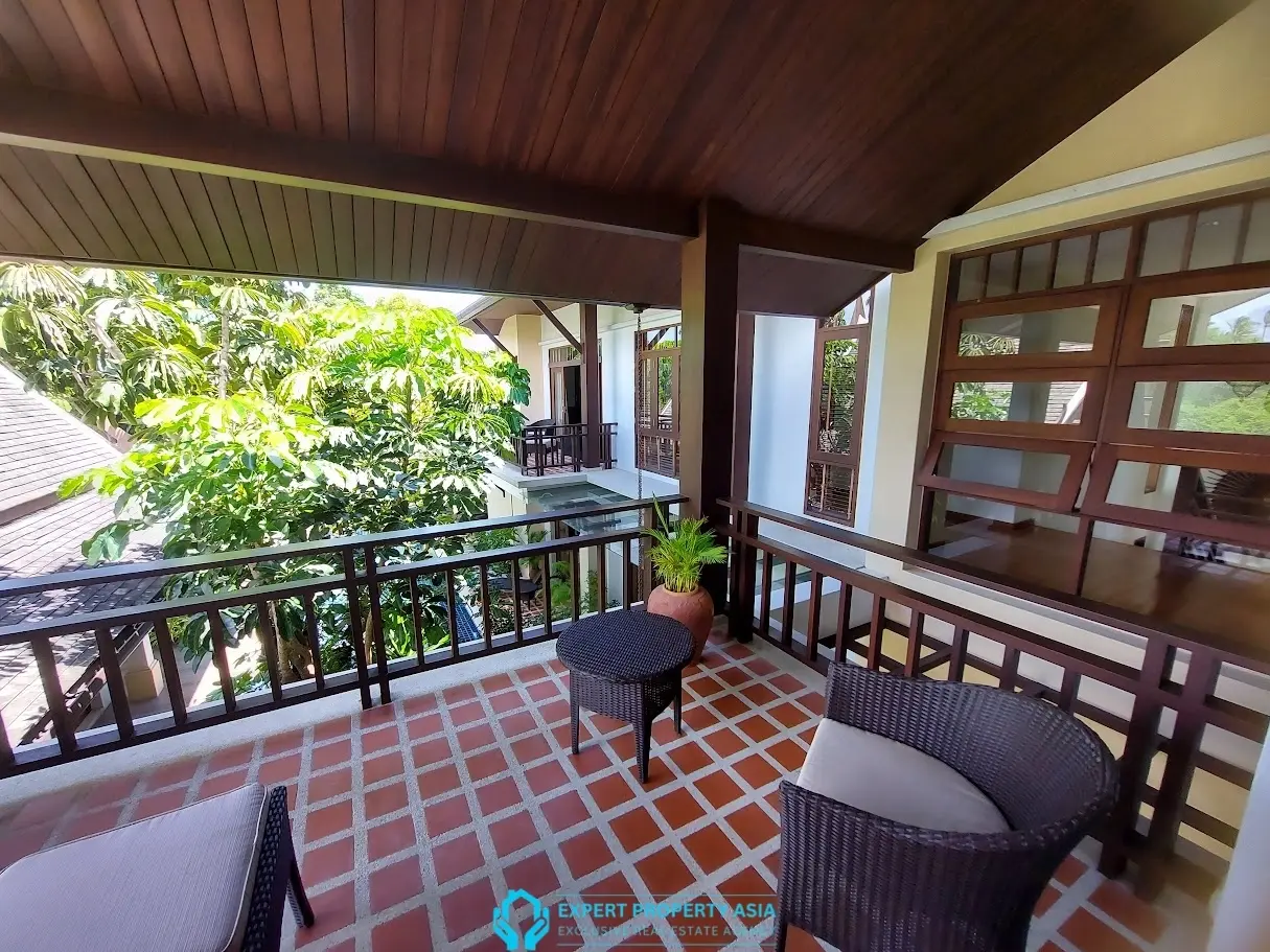 Exclusive 5-Bedroom Pool Villa Just Steps from Plai Laem Beach | Long-Term Rental