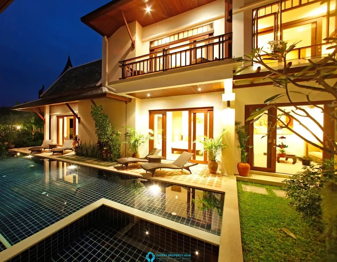 Exclusive 5-Bedroom Pool Villa Just Steps from Plai Laem Beach | Long-Term Rental