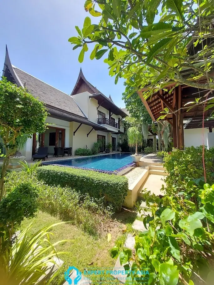 Exclusive 5-Bedroom Pool Villa Just Steps from Plai Laem Beach | Long-Term Rental