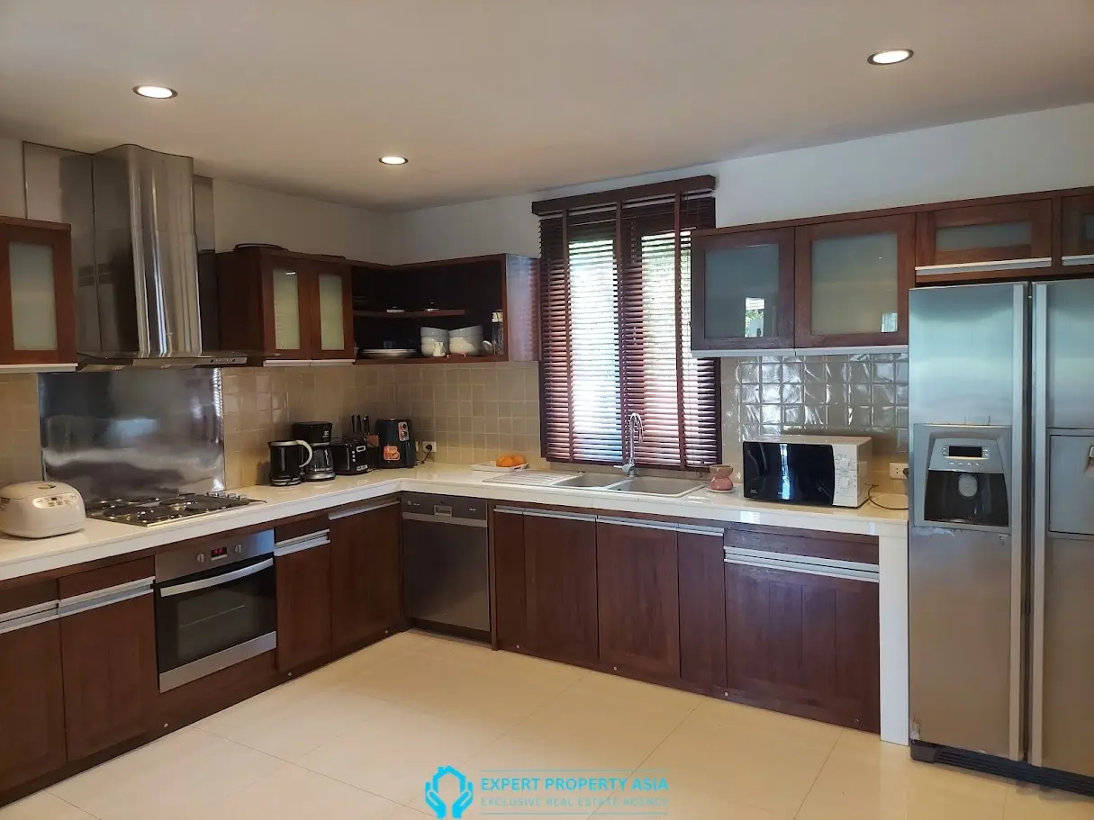 Exclusive 5-Bedroom Pool Villa Just Steps from Plai Laem Beach | Long-Term Rental