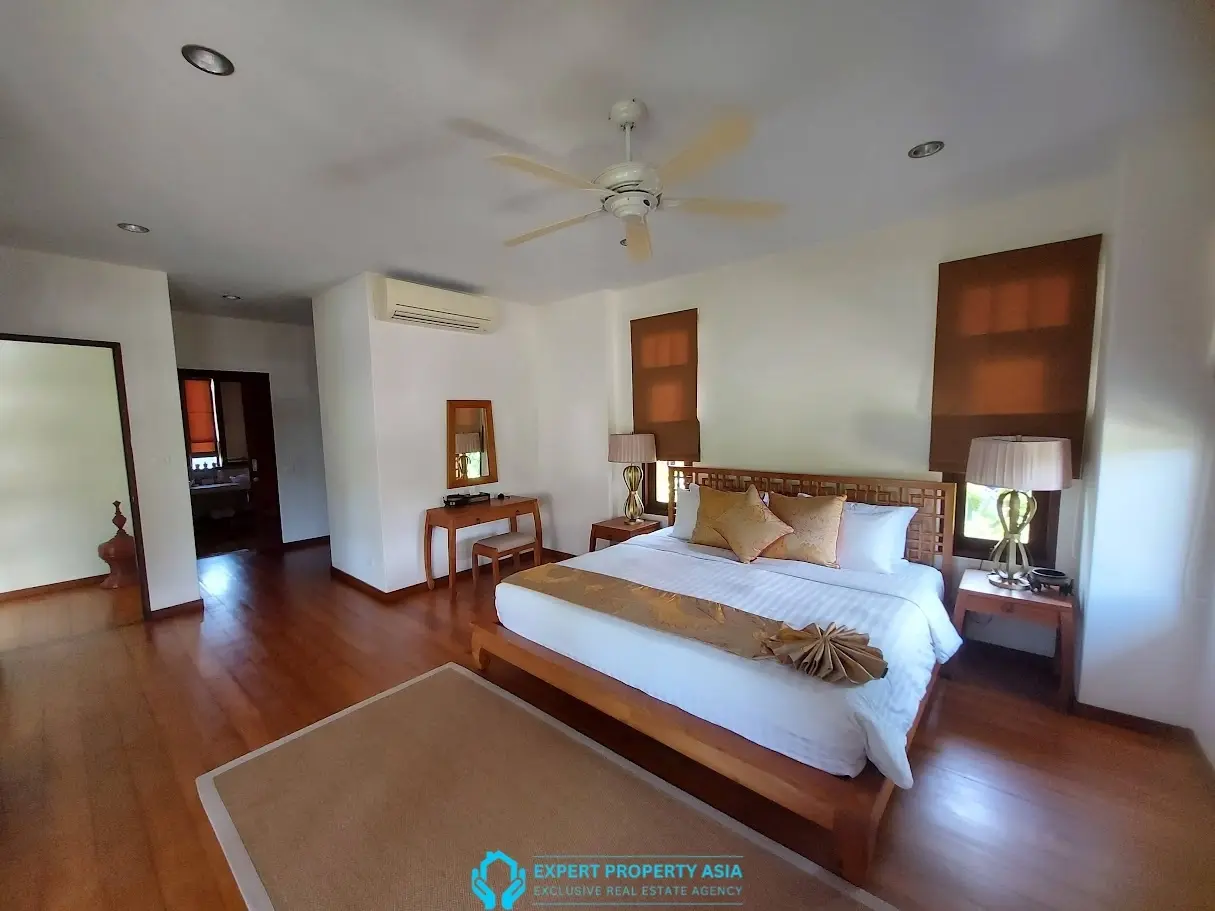 Exclusive 5-Bedroom Pool Villa Just Steps from Plai Laem Beach | Long-Term Rental
