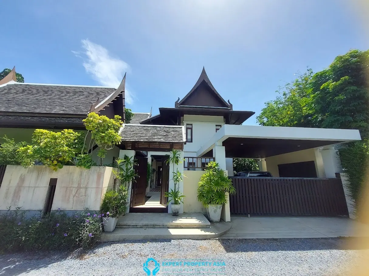 Exclusive 5-Bedroom Pool Villa Just Steps from Plai Laem Beach | Long-Term Rental