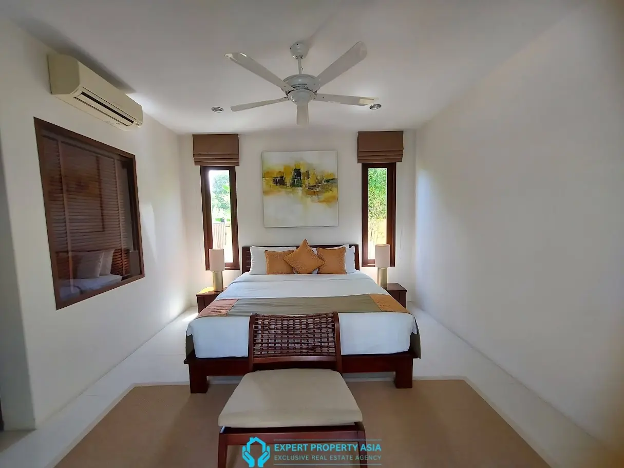 Exclusive 5-Bedroom Pool Villa Just Steps from Plai Laem Beach | Long-Term Rental