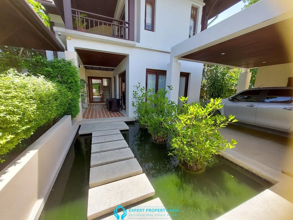 Exclusive 5-Bedroom Pool Villa Just Steps from Plai Laem Beach | Long-Term Rental