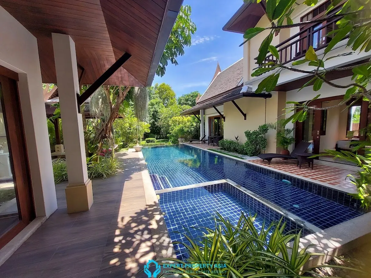 Exclusive 5-Bedroom Pool Villa Just Steps from Plai Laem Beach | Long-Term Rental