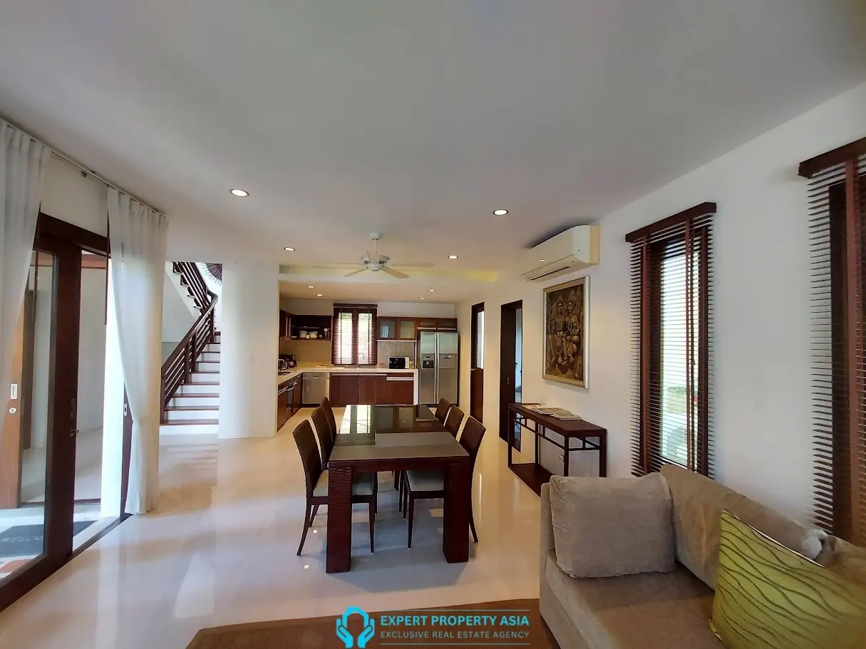 Exclusive 5-Bedroom Pool Villa Just Steps from Plai Laem Beach | Long-Term Rental