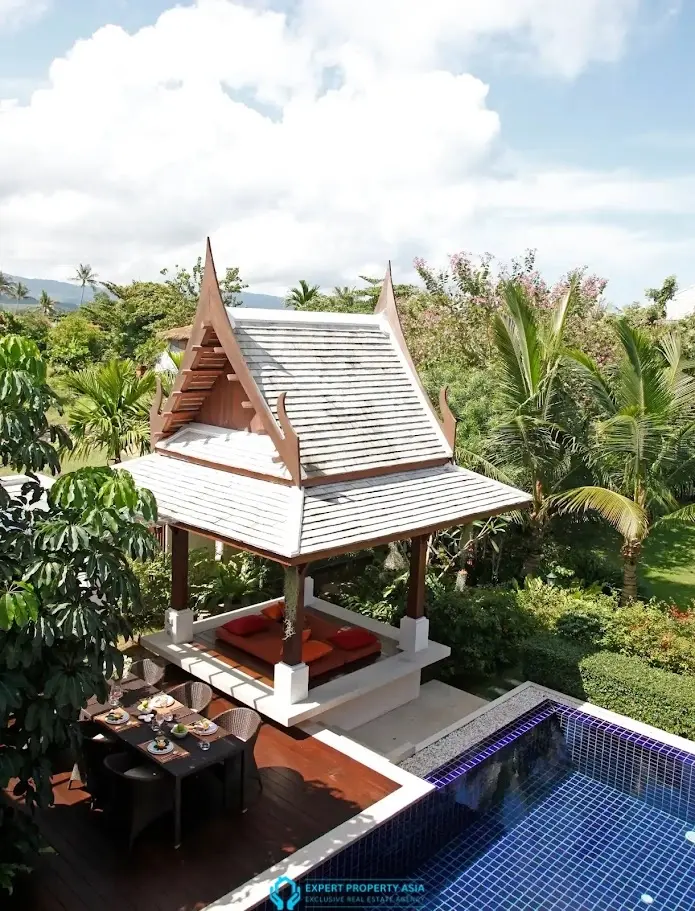 Exclusive 5-Bedroom Pool Villa Just Steps from Plai Laem Beach | Long-Term Rental